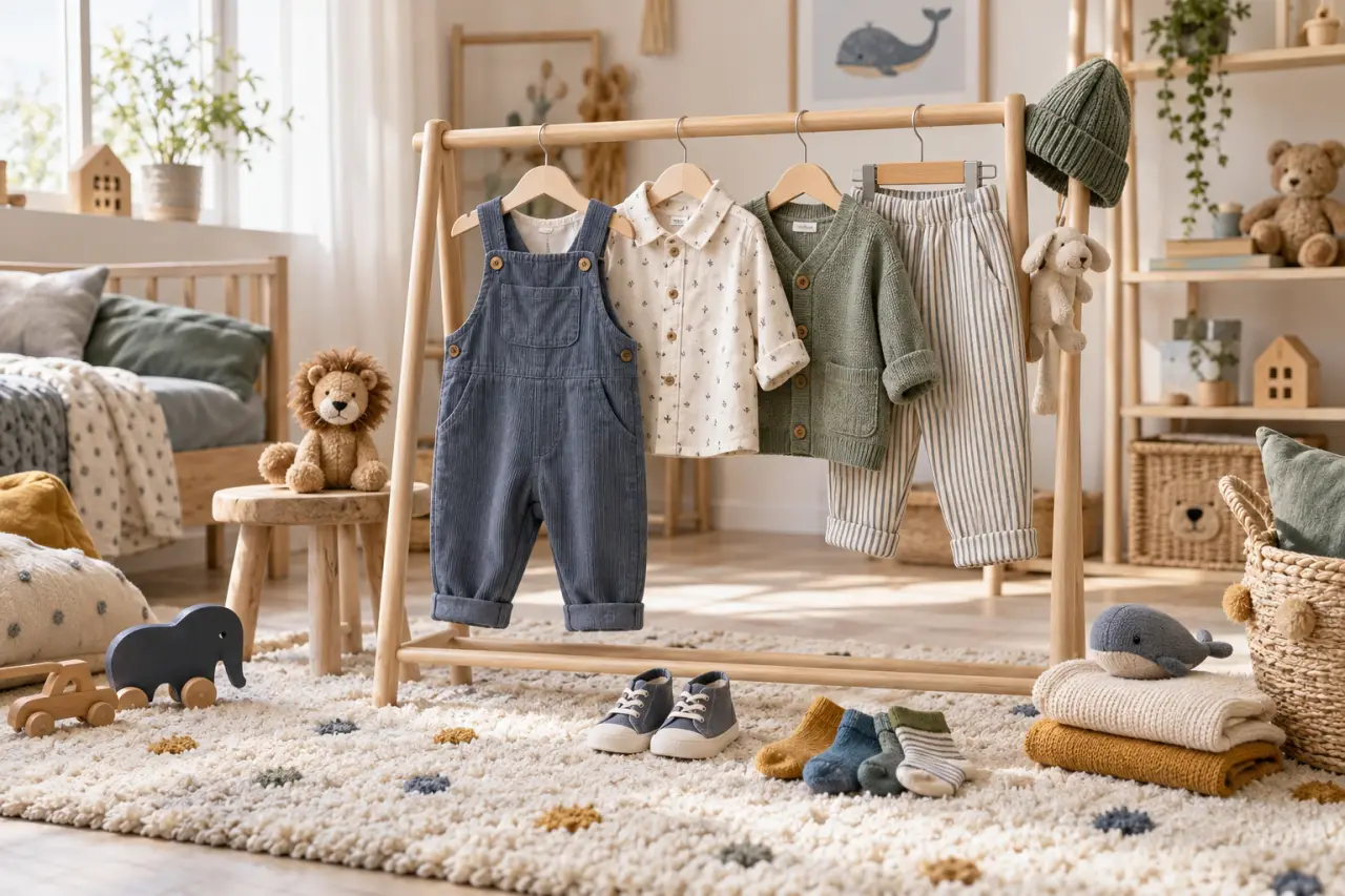 Vêtements bébé garçon originaux : des tenues singulières qui restent faciles à porter