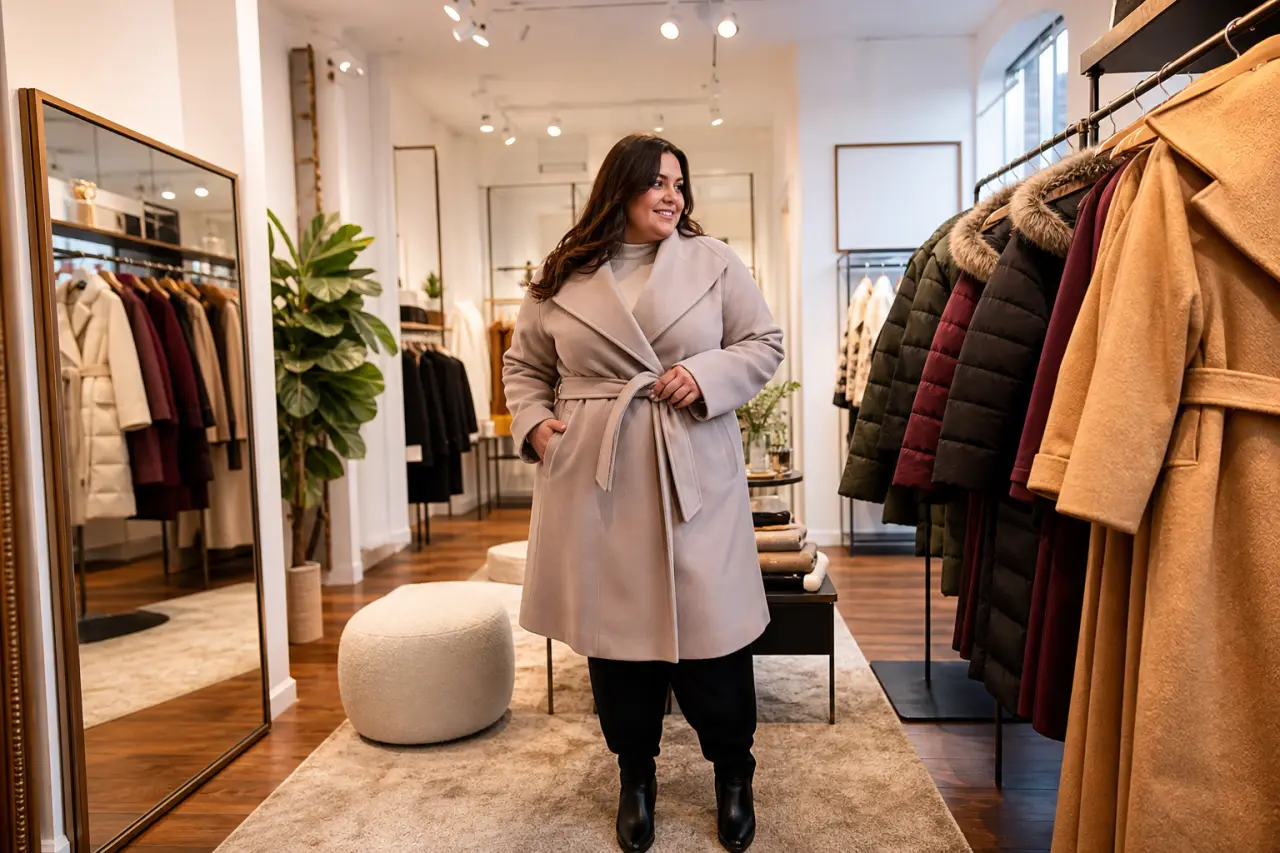Quel manteau grande taille choisir pour rester au chaud, flatter la silhouette et changer de look ?
