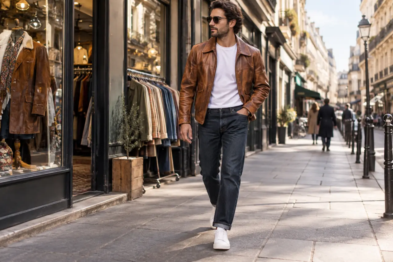 Les vêtements vintage pour homme donnent du caractère, sans imposer le total look